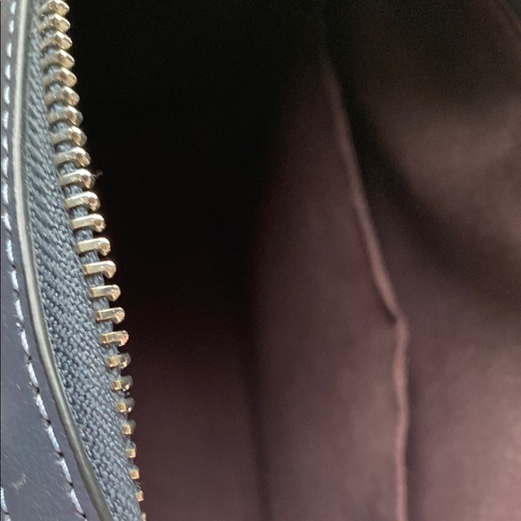 Coach Denim Blue Signature Handbag Rowan EUC/NWOT - Picture 9 of 10